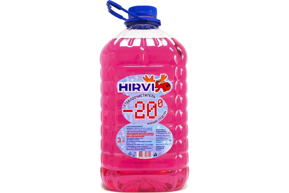 Зимний очиститель стекол HIRVI -20 3л арт 212x212 #1