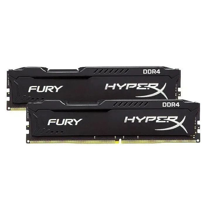 Kingston Fury Оперативная память FURY Black DDR4 2666 МГц 2x16 ГБ (HX426C16FBK2/32)  #1