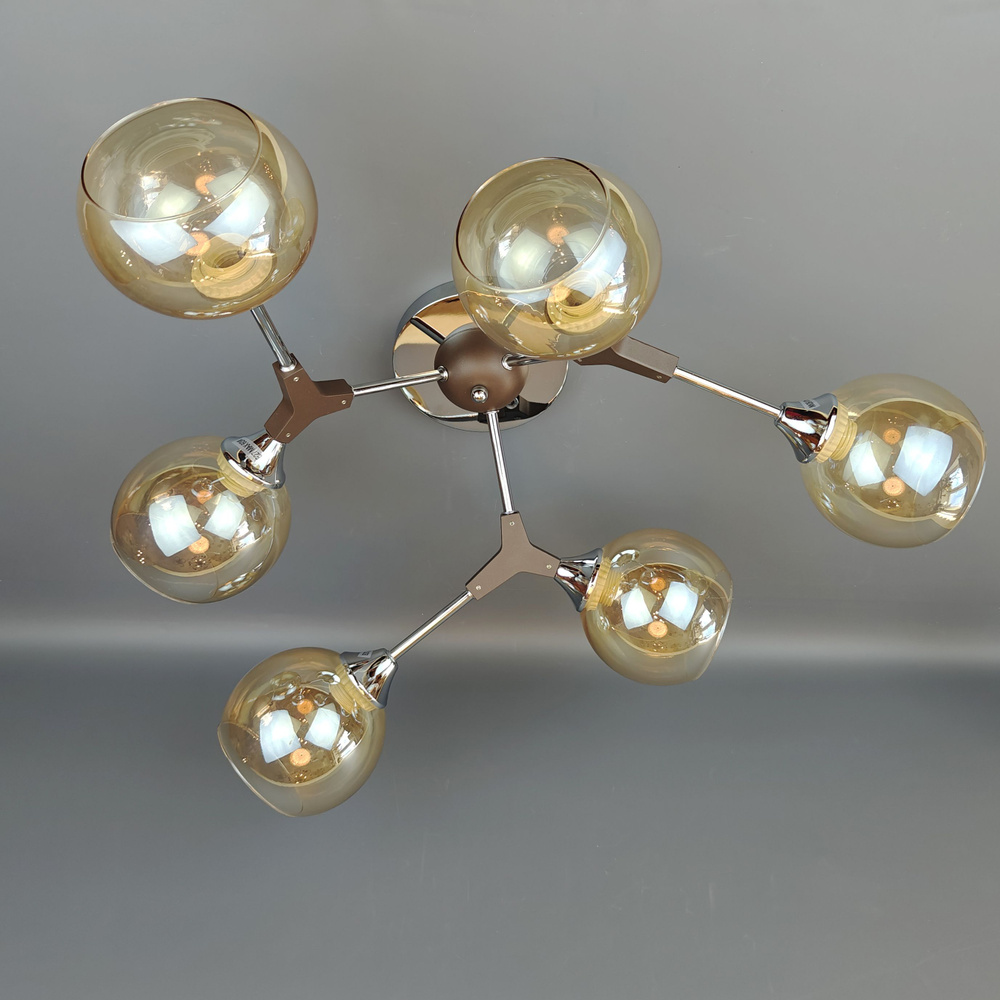 Jupiter Lighting Люстра потолочная, E27, 60 Вт #1