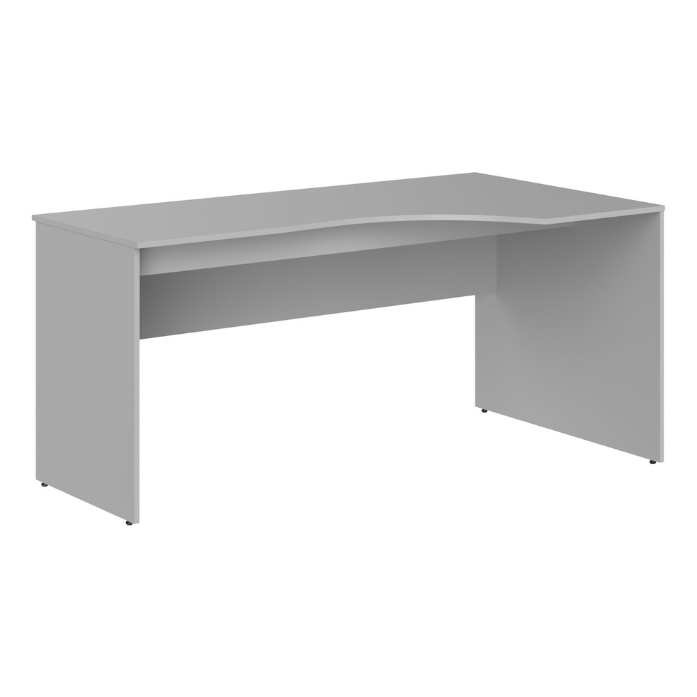 Компьютерный стол SKYLAND SIMPLE SET160-1(R) / письменный стол, правый угол, серый, 160х90(60)х76 см #1