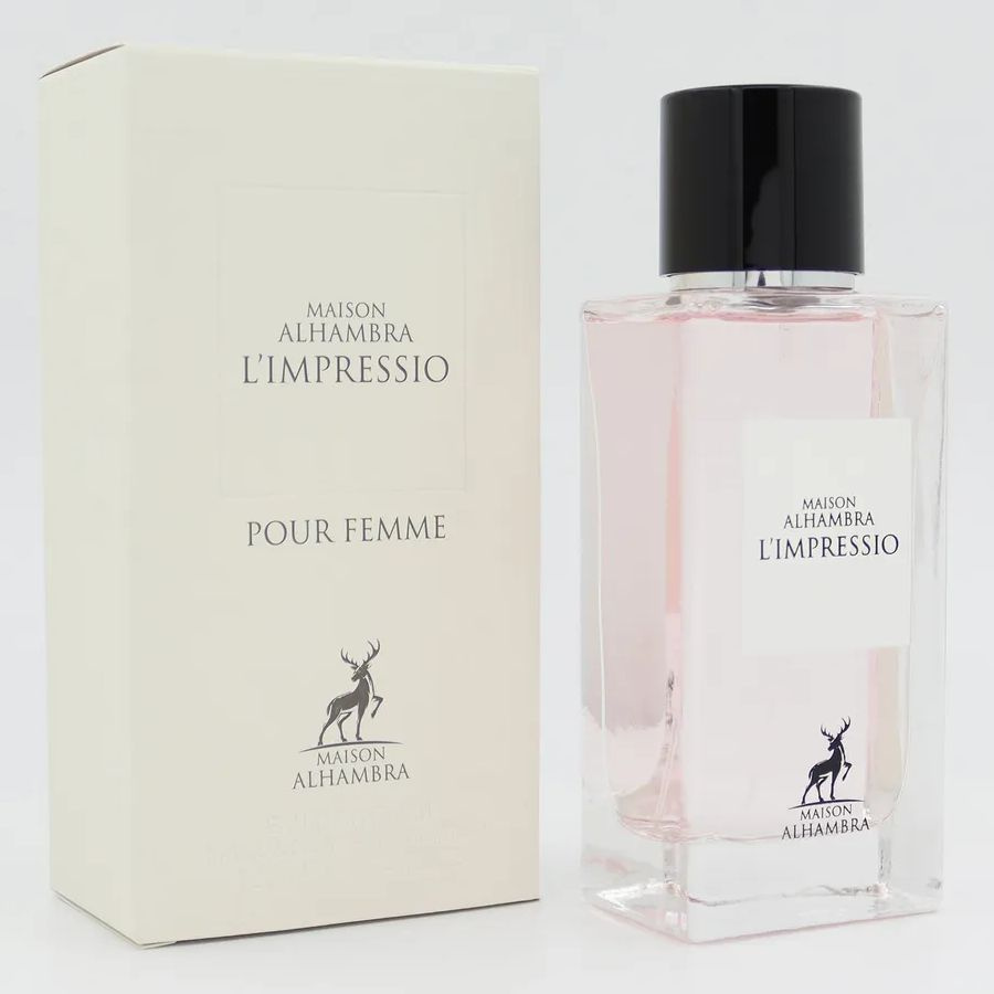 Арабские духи Alhambra L'impressio Pour Femme 100 мл. Альхамбра Лимпрессио Поур Фемм парфюм для женщин, #1