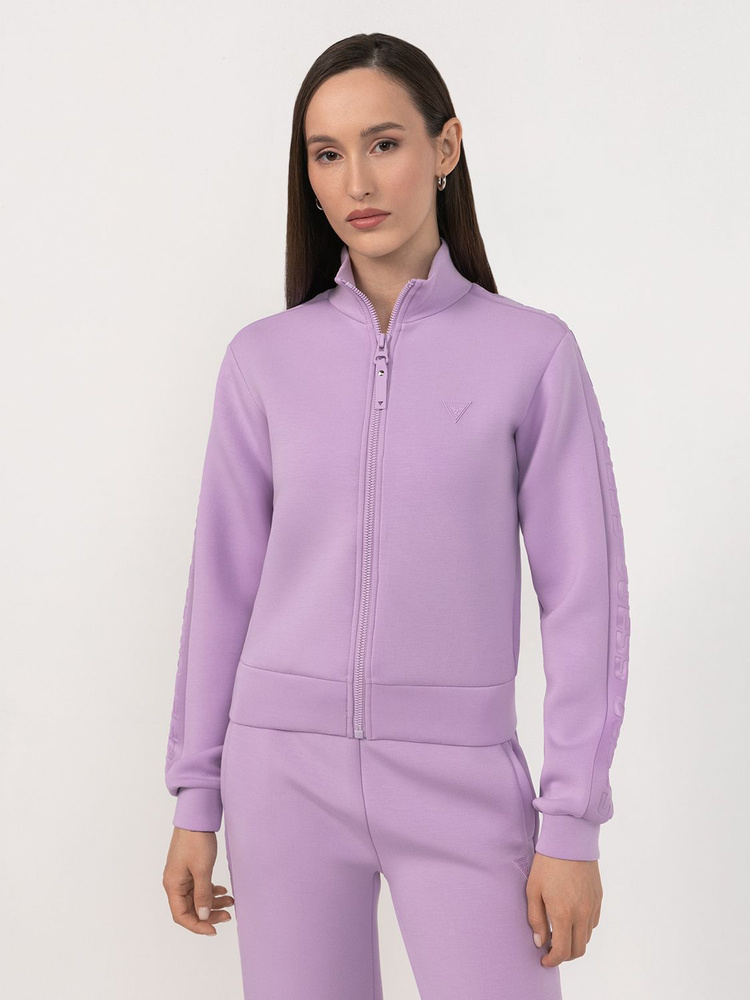 Олимпийка GUESS New Allie Scuba Zip Sweatshirt #1