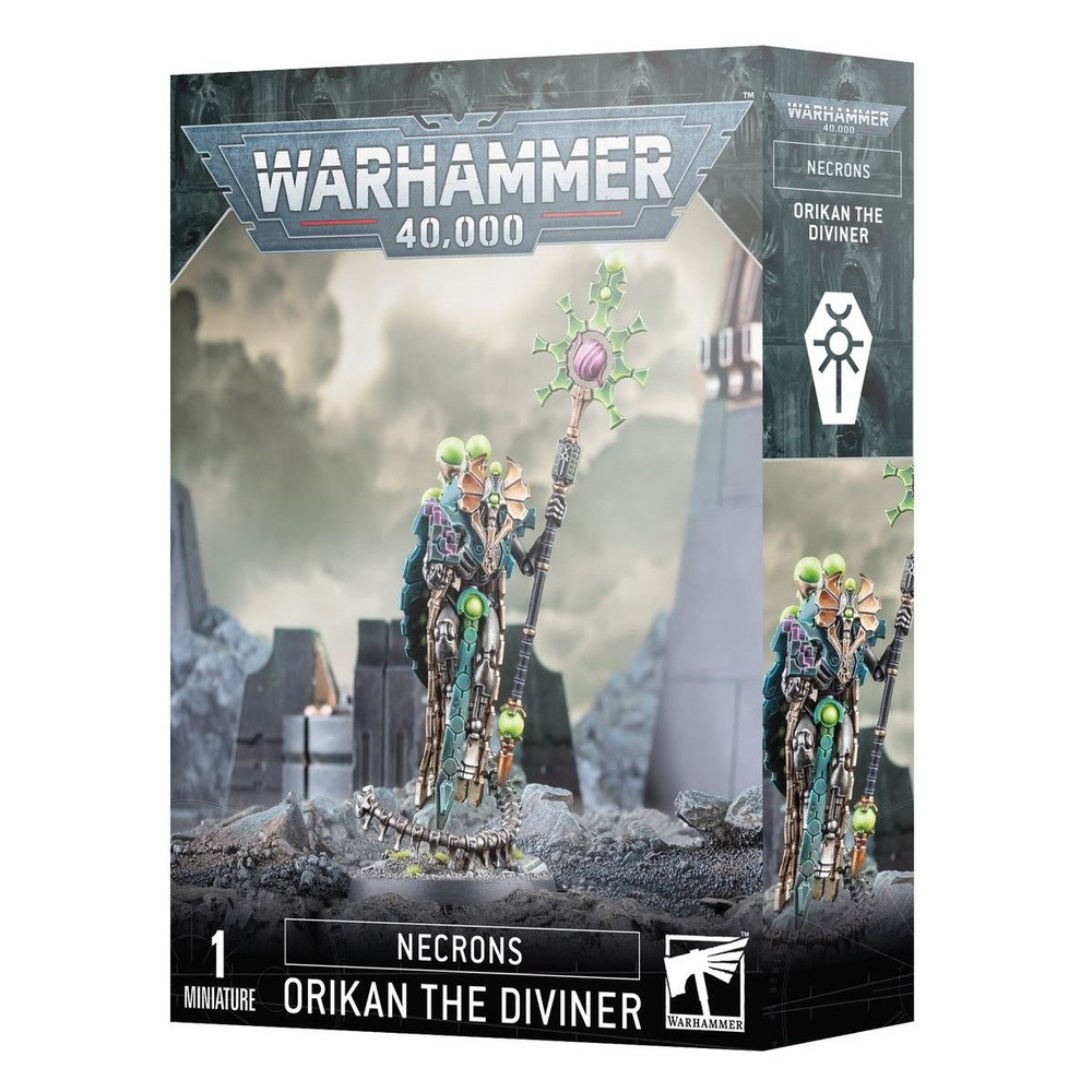 Миниатюры Warhammer 40000: Necrons - Orikan the Diviner #1