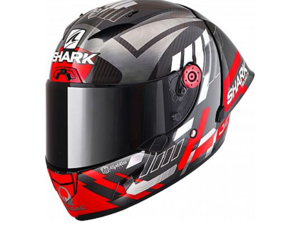 Шлем Shark RACE-R PRO GP 06 REPLICA ZARCO WINTER TEST Black/Chrome/Red (L) #1