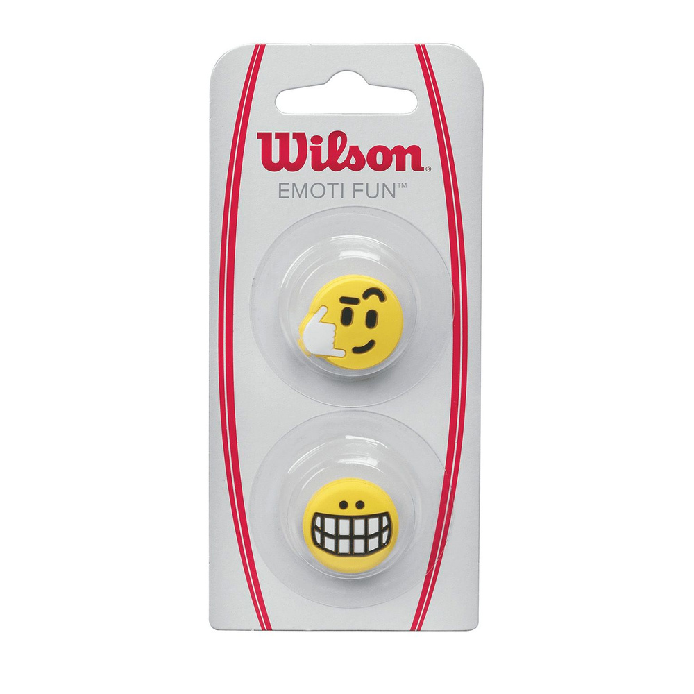 Виброгаситель для теннисной ракетки Wilson Emoti-Fun Big smile/call 2шт  #1