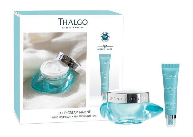 Набор для восстановления кожи лица и губ Cold Cream Marine Replenishing Ritual Set  #1