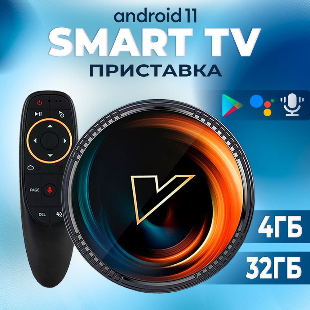 Смарт ТВ приставка Vontar W2 ATV 4/32GB #1