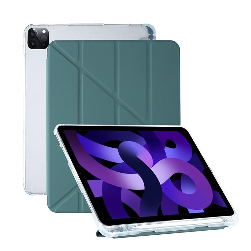 Чехол для iPad 5/6 9,7 / iPad Air Y-Cложение ModMac Clear Case Dark Green #1