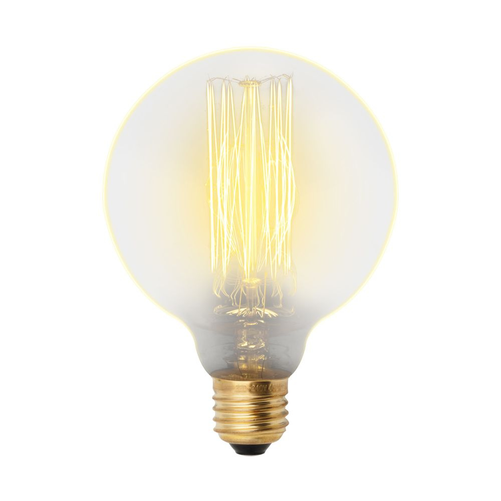Лампа накаливания Uniel E27 230 В 60 Вт шар 300 лм теплый белый цвет света для диммера  #1