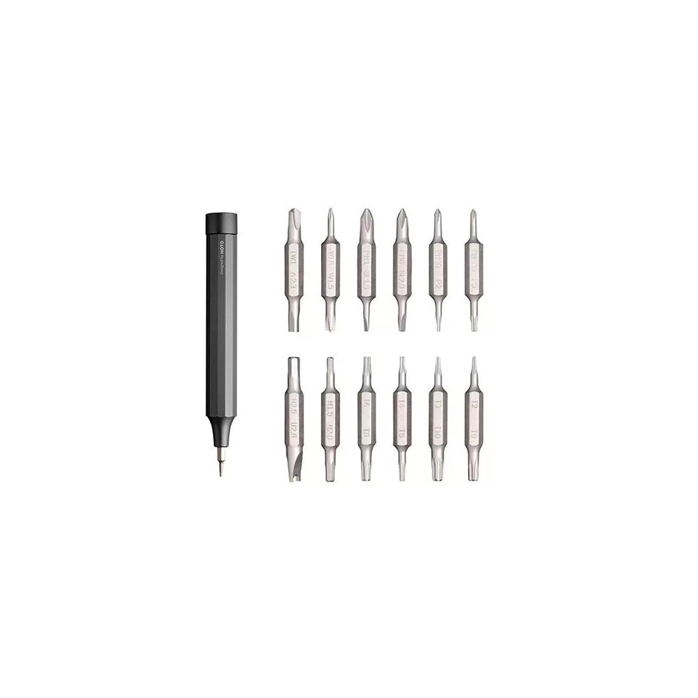 Отвертка HOTO 24-in-1 Precision Screwdriver Gray #1