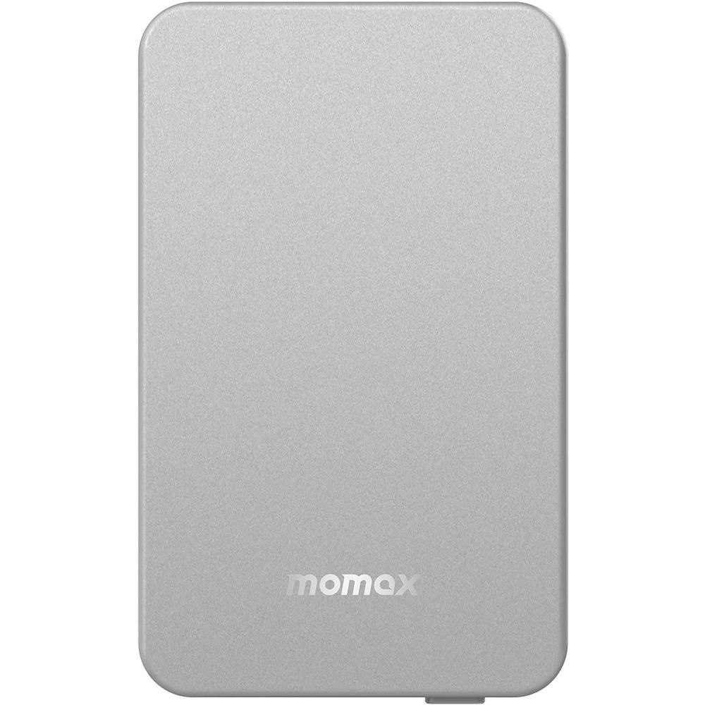 Power Bank 10000 mAh 20 W Momax Q.Mag Power7 IP107S серебристый; 1C; PD #1