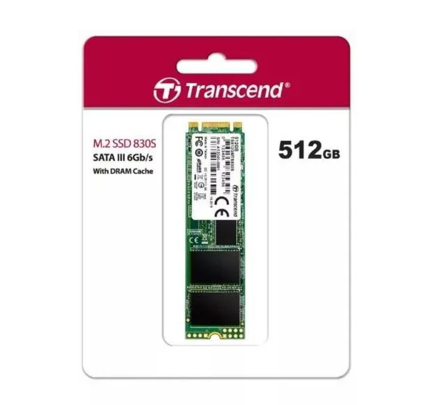 Transcend 512 ГБ Внутренний SSD-диск Жесткий диск SSD 512GB TS512GMTS830S (Жесткий диск SSD 512GB Transcend #1