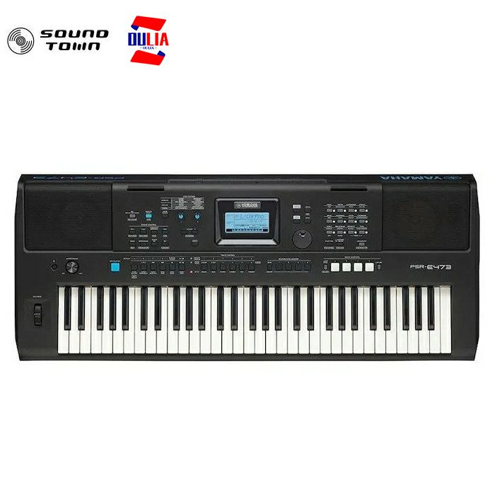 Цифровой синтезатор Yamaha PSR-E473 черный #1