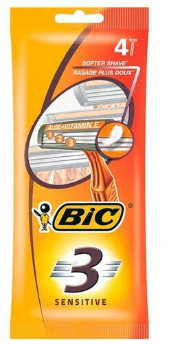 BIC 3 sensitive (4) одноразовые станки 1 пачка #1