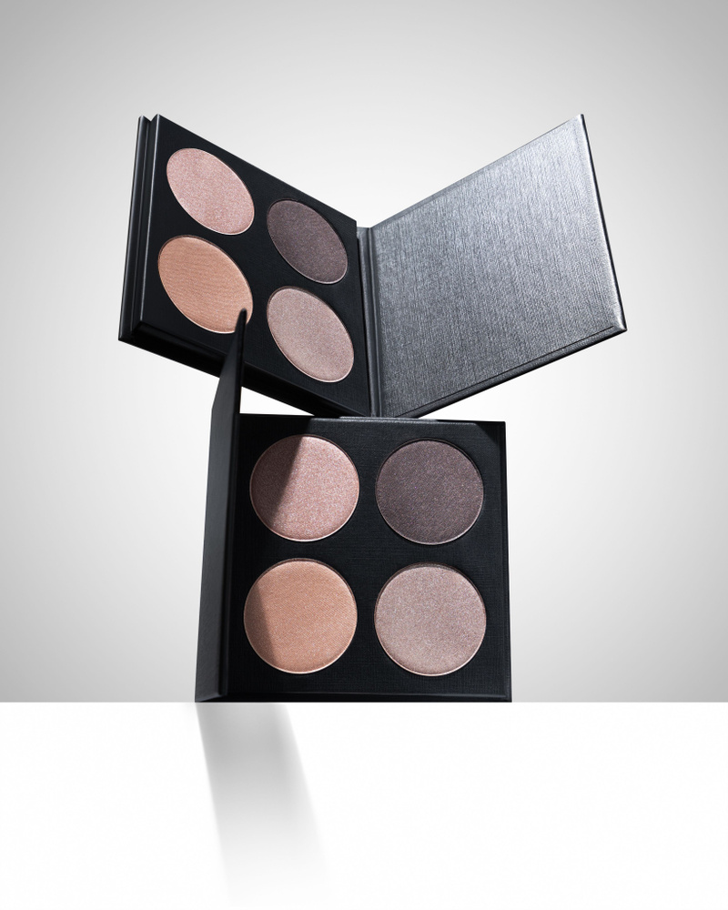 Палетка теней EYE SHADOW QUAD 03 Nude Dip OPEN*STAGE FLOVERA #1