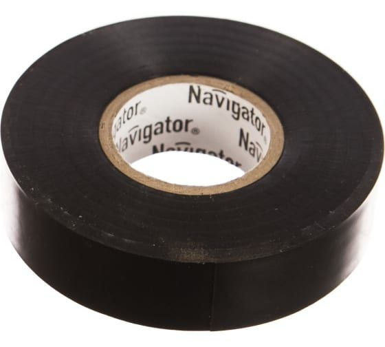 Изолента ПВХ Navigator 19мм 20м черный NIT-A19-20/BL 71110 #1