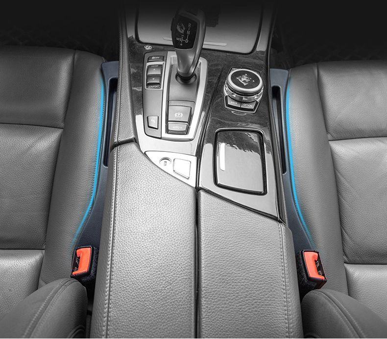 Автомобильная невидимая заглушка между сиденьями, уплотнительные ленты для автомобильных сидений 2 шт #1