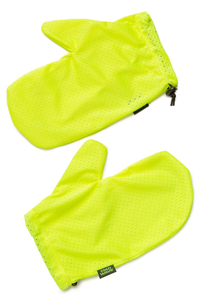Варежки тормозные для плавания Mad Wave Drag gloves, зеленые M0774 03 0 10W  #1