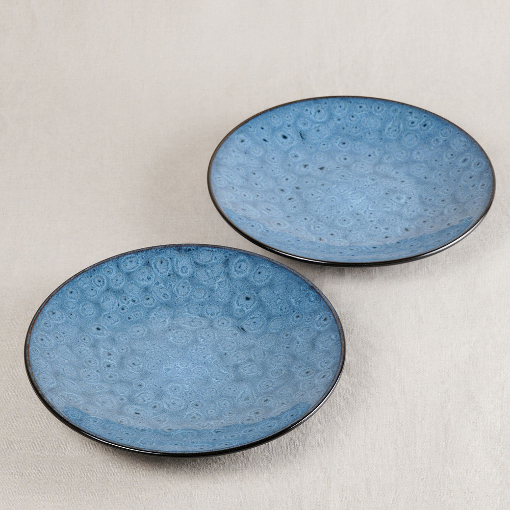 MIXOM Набор тарелок, 2 шт, Керамика, диаметр 19.5 см #1
