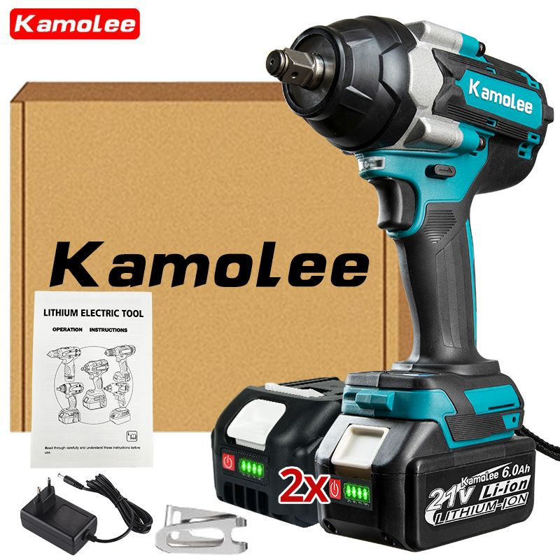 Kamolee Tool DTW700 1800N.m Бесщеточный Электрический Ударный Гайковерт С Высоким Крутящим Моментом 1/2 #1