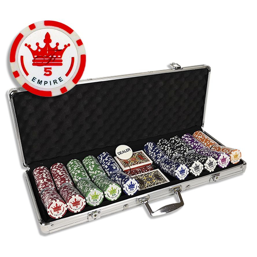 Empire 500 - Профессиональный набор для покера в кейсе #1