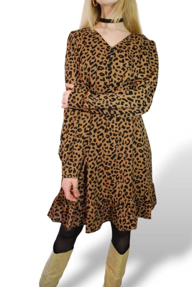 Платье Леопард #1