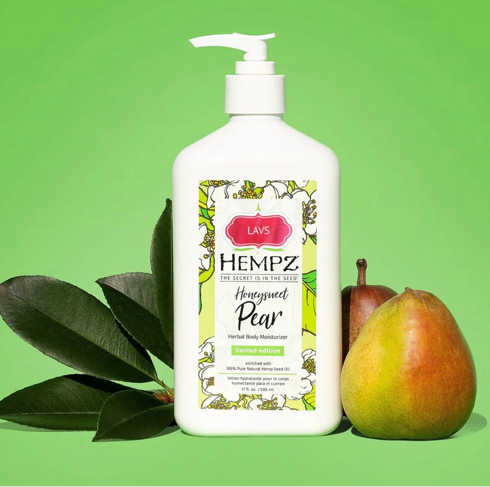 Hempz Молочко Honeysweet Pear Herbal Body Moisturizer 500 мл. (тонкий аромат с фруктовыми и цветочными #1