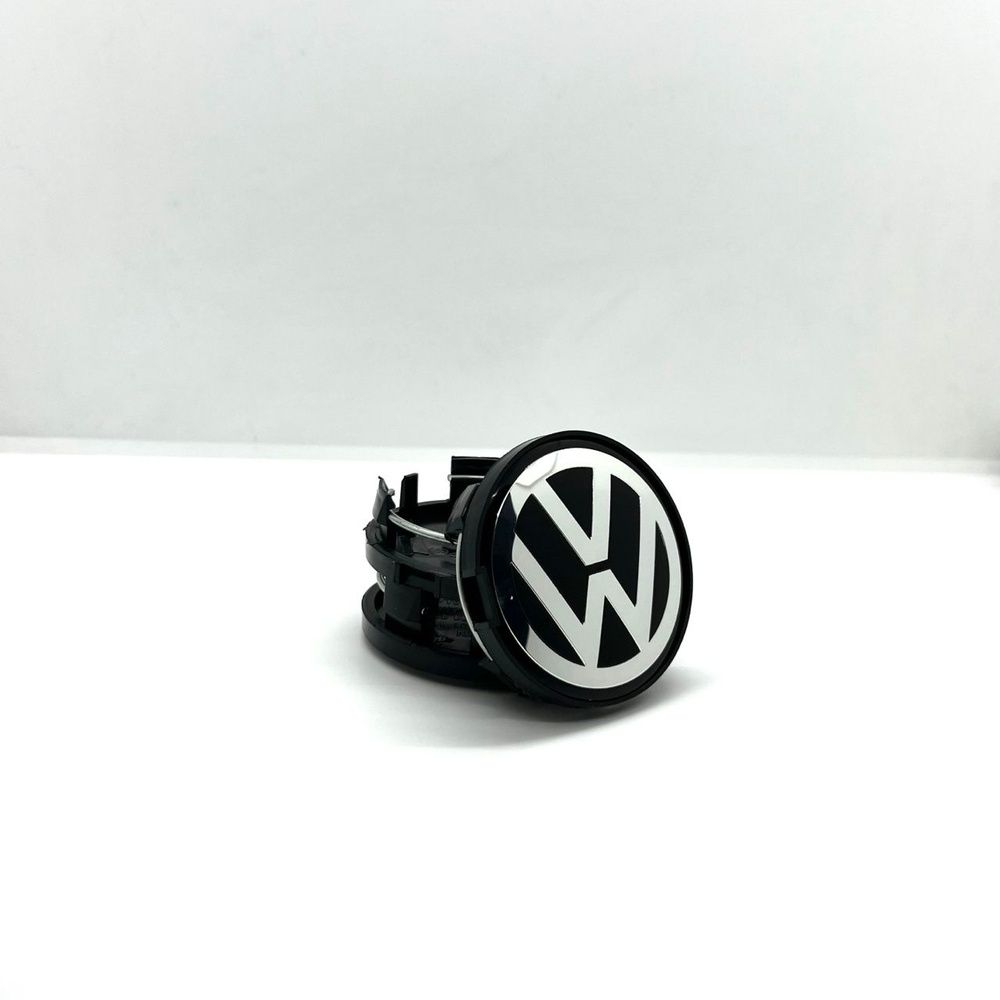 Колпачки заглушки на литые диски Volkswagen 63/56 ( 7M7601165 ) 1 штука.  #1