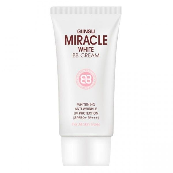 Giinsu/ увлажняющий BB-крем антивозрастной эффект+отбеливание miracle BB cream -50 мл  #1