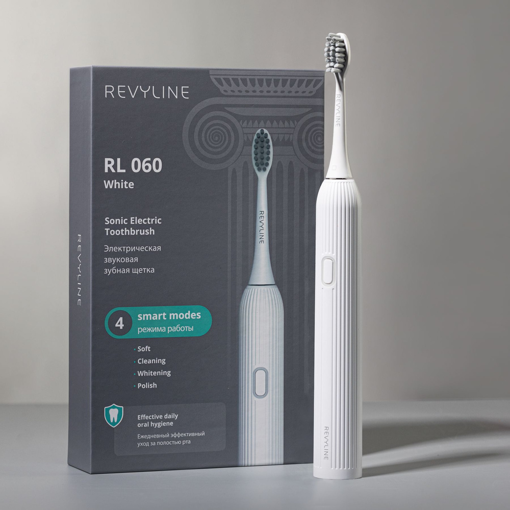 Электрическая зубная щетка Revyline RL 060 White, белая #1