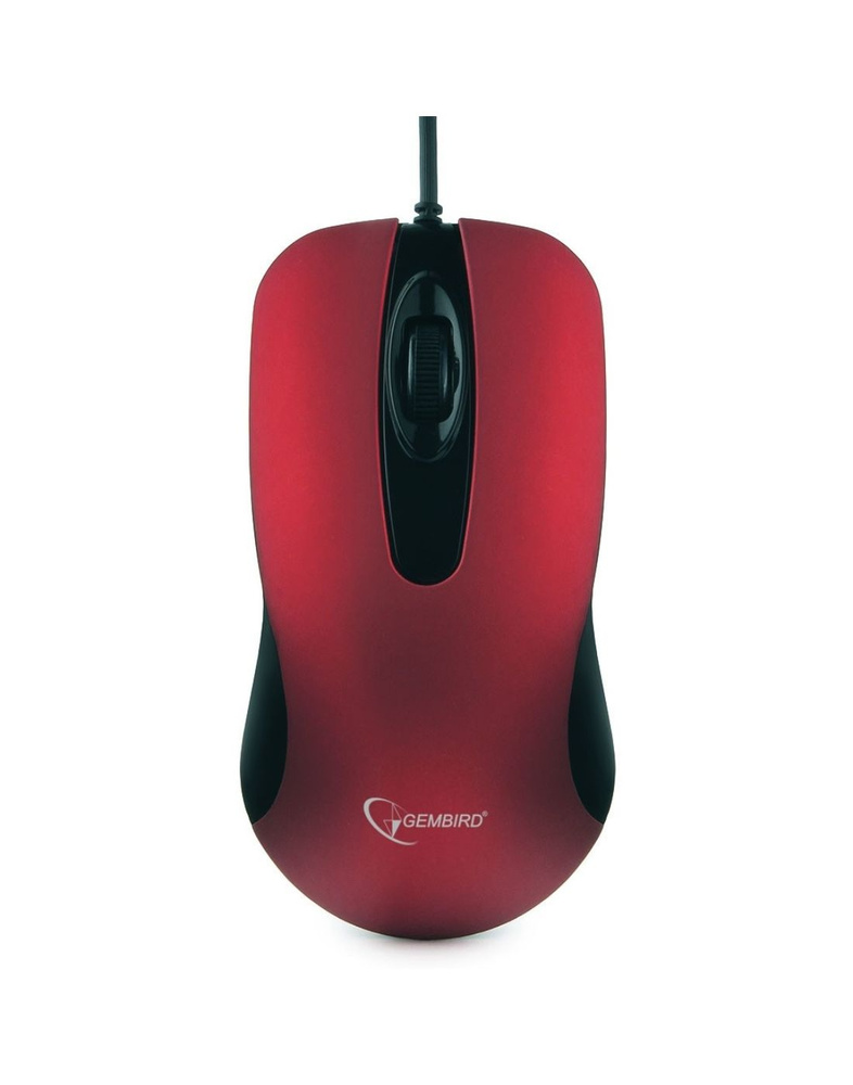 Мышь Gembird MOP-400-R красный #1