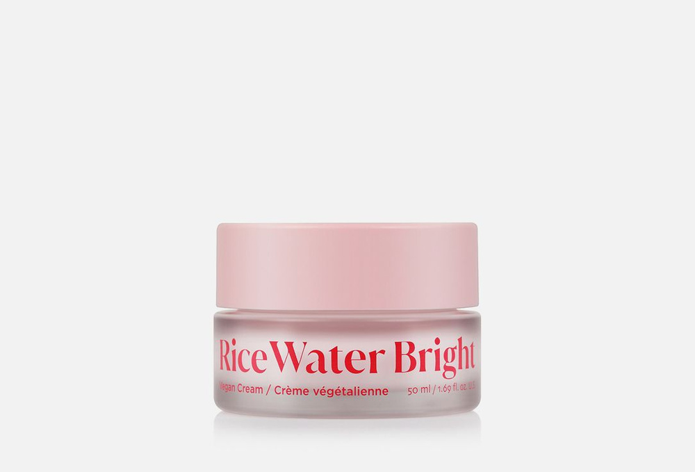 Увлажняющий крем для улучшения тона THE FACE SHOP Rice water bright vegan cream, 50 мл  #1
