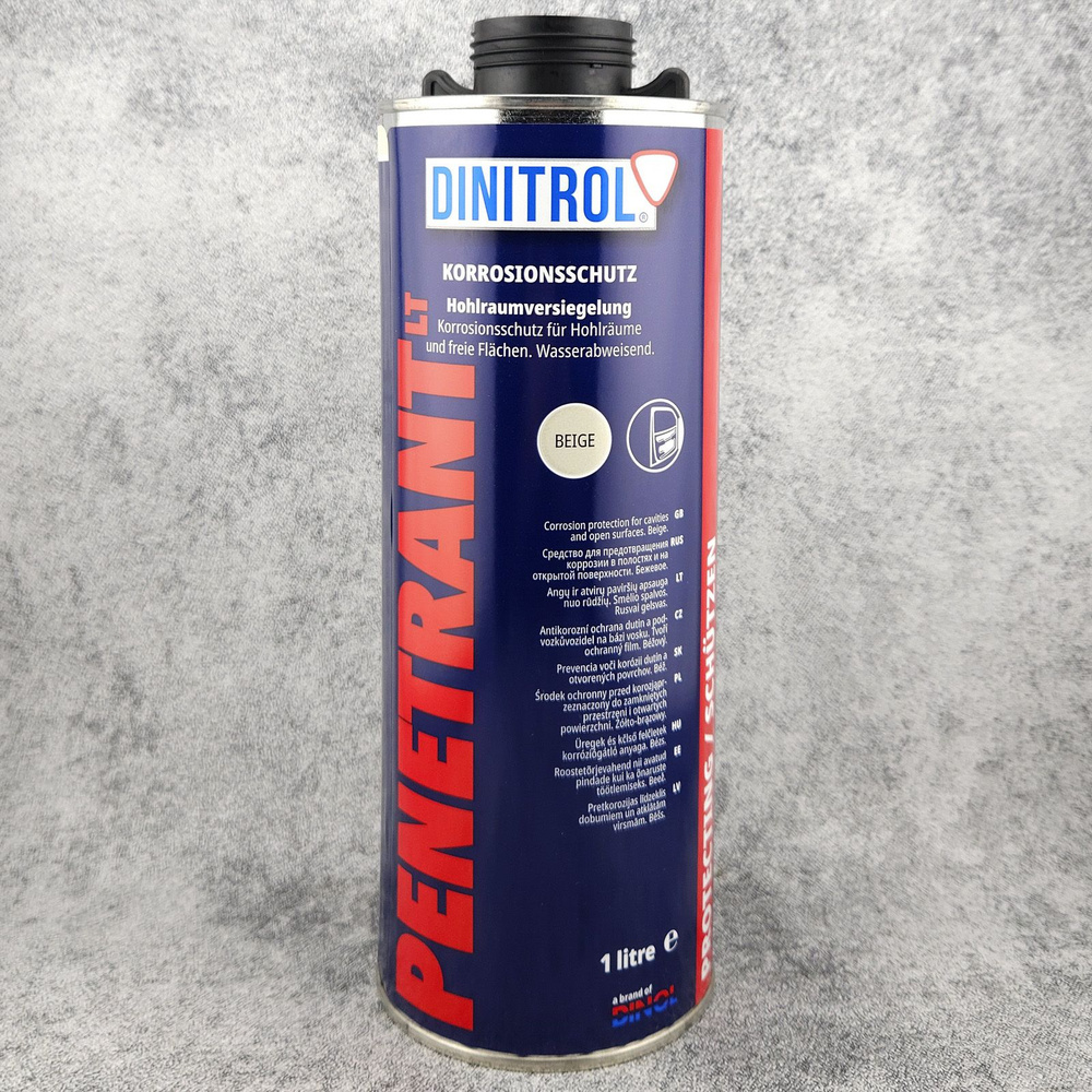 Dinitrol Penetrant LT - Автомобильная антикоррозийная мастика для скрытых полостей, евробаллон 1 л.  #1