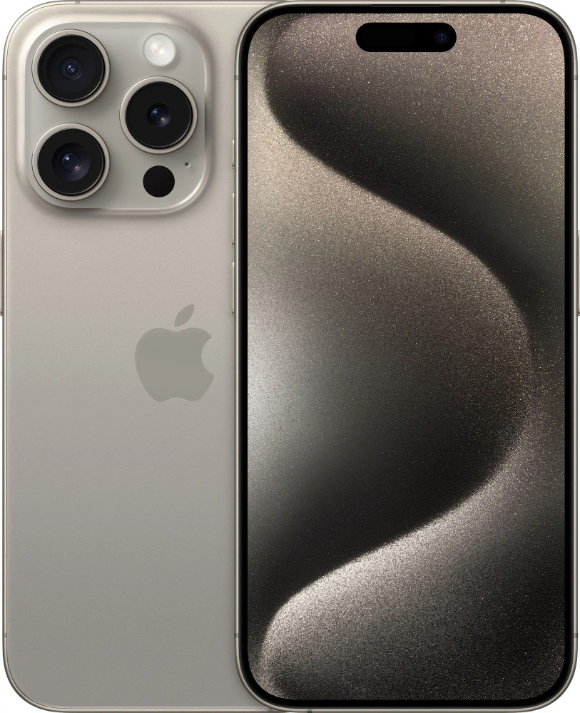 Apple Смартфон 15PROMax 8/512 ГБ, серый #1