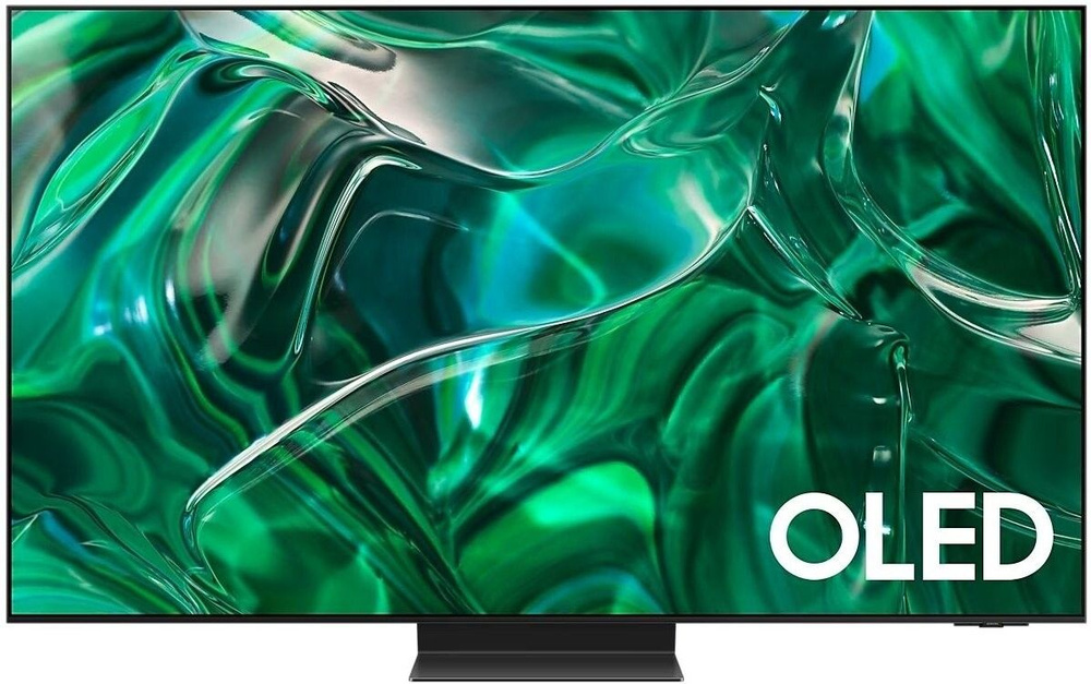 Samsung Телевизор QE77S95CAUXRU 77" 4K UHD, черный #1