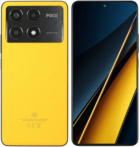 Xiaomi Смартфон Смартфон POCO X6 Pro Global 12/512 ГБ, желтый #1