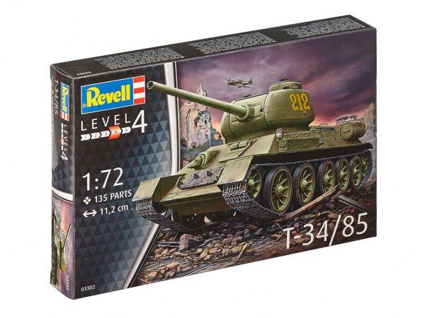 Набор для сборки Revell (Ревел) - Советский средний танк T-34/85  #1