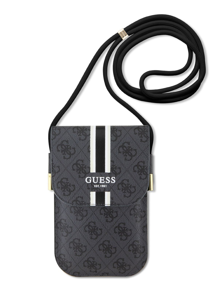 Сумка Guess Wallet Bag кошелек из экокожи, на регулируемом шнурке на шею и через плечо, с картхолдером, #1