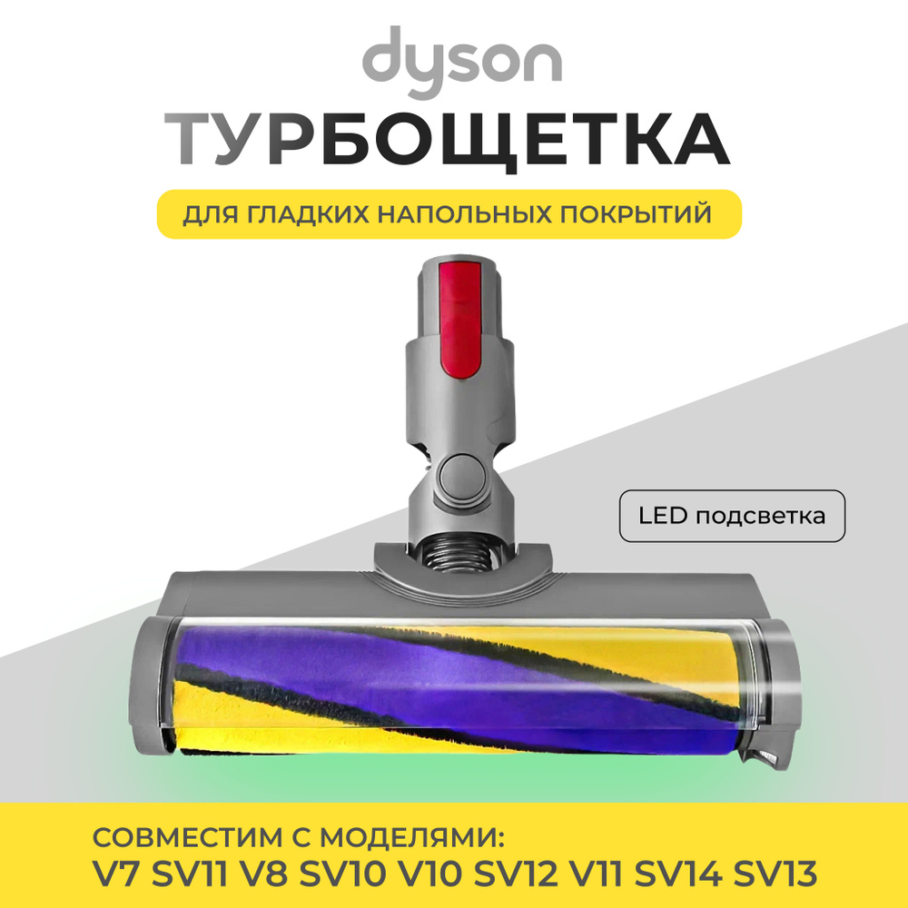 Моторизированная щетка насадка для пылесоса Dyson V7 V8 V10 V11  #1