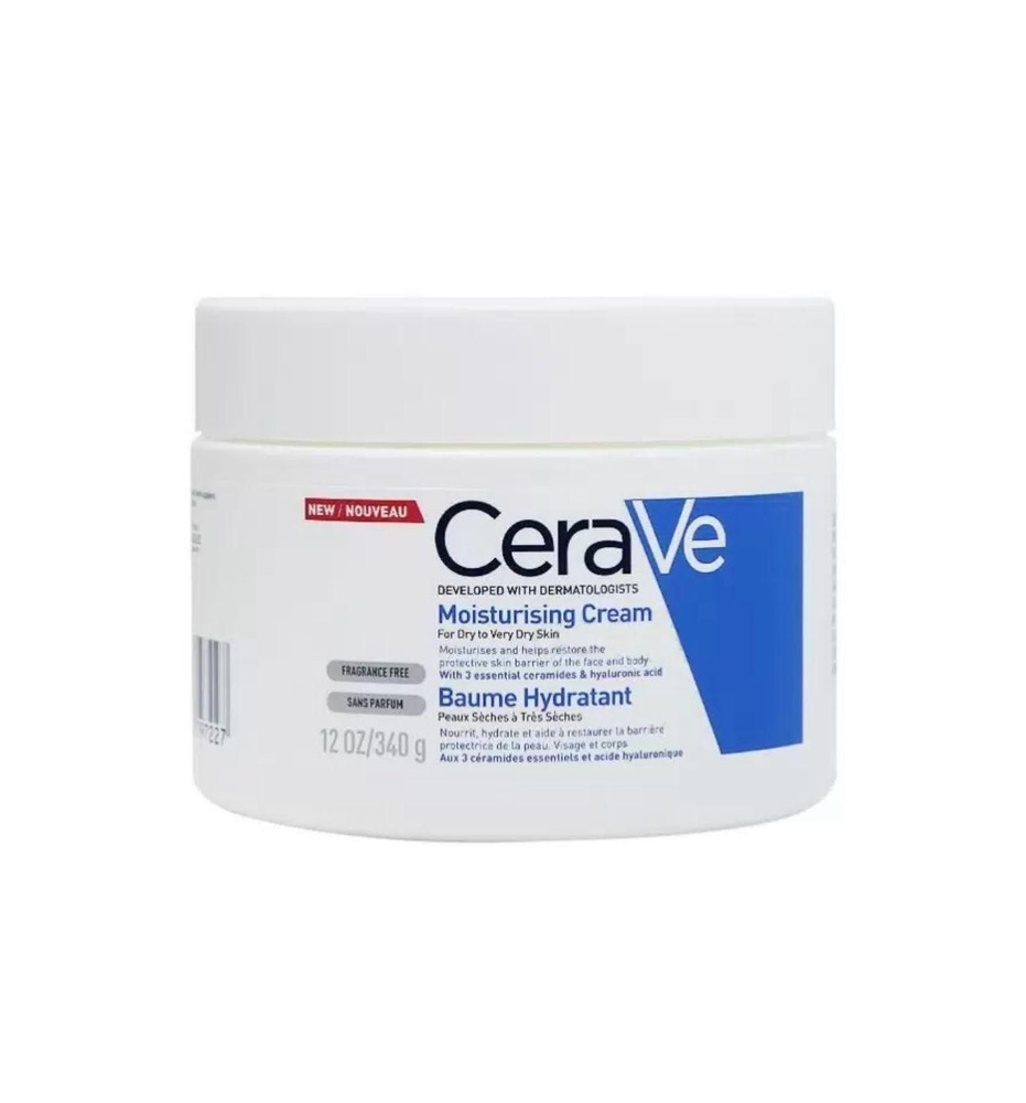 CeraVe Крем для лица и тела Moisturising Cream baume hydratant Увлажняющий для сухой и очень сухой кожи #1