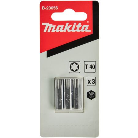 Бита Makita C-form T40-25 мм 3 шт B-23656 #1