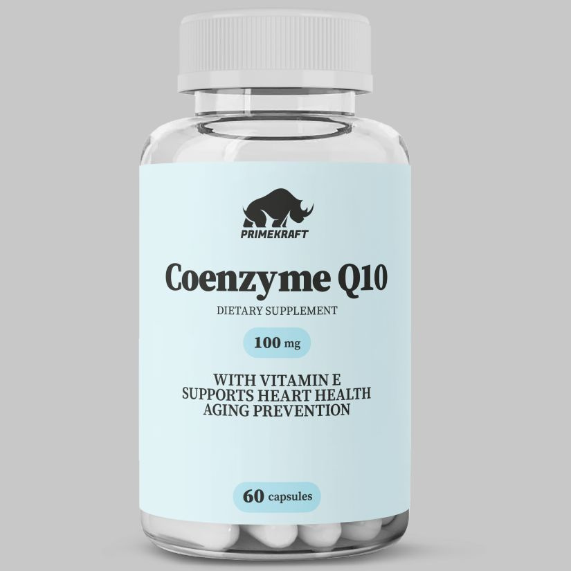 Биологически активная добавка (БАД) к пище "Коэнзим Q10" (Coenzyme Q10) Prime Kraft (Прайм Крафт) 60 #1