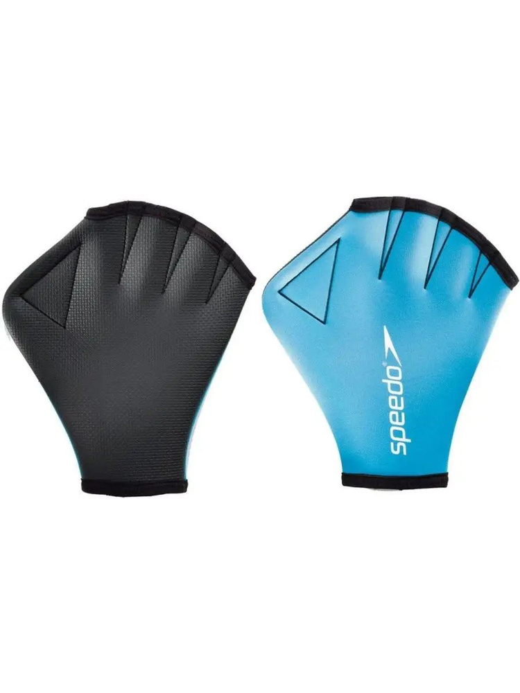 перчатки для аквааэробики SPEEDO AQUA GLOVE S/18 см, для плавания в бассейне, для аквафитнеса, для мужчин, #1