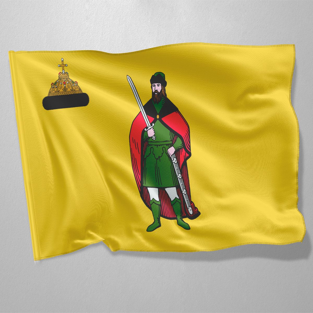 Флаг Рязани / Флаг города Рязань / 90x135 см. #1
