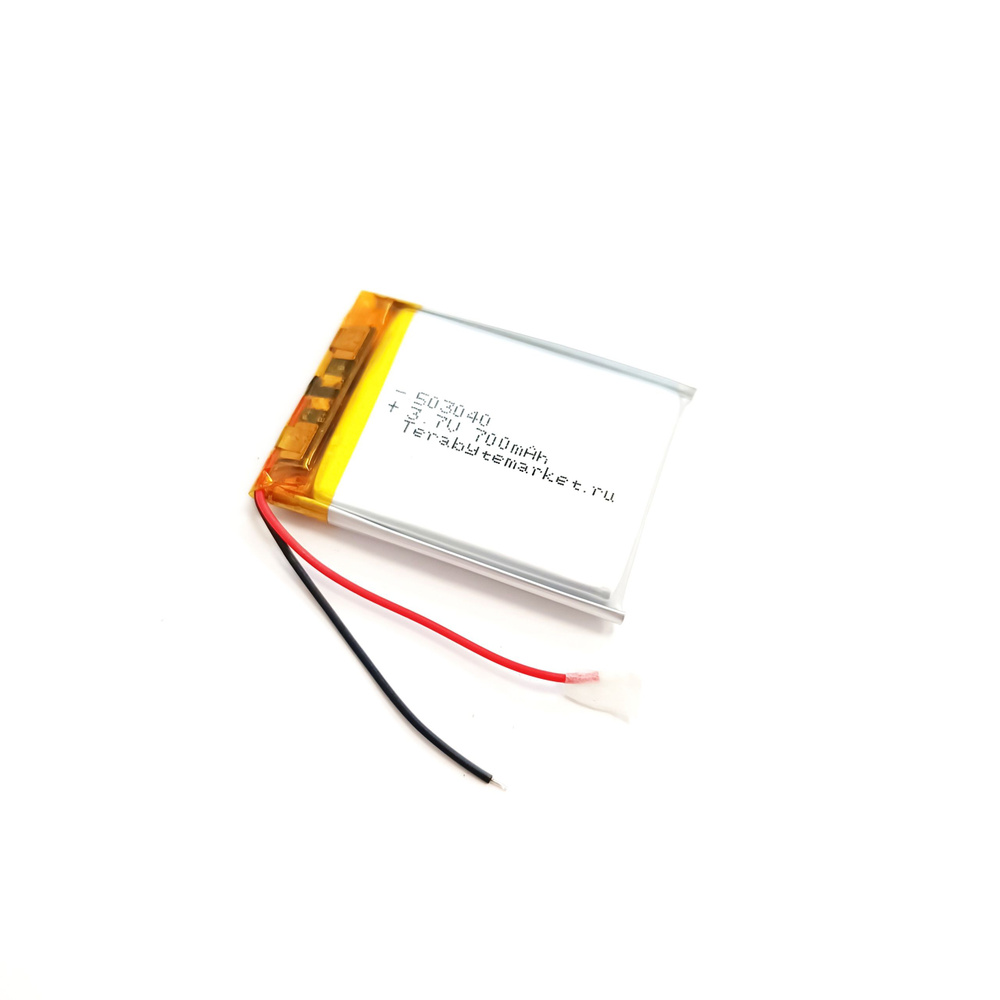 XPX ZX878L аккумулятор 700mAh 3.7v 2 провода (батарея на видеорегистратор совместимая универсальная) #1