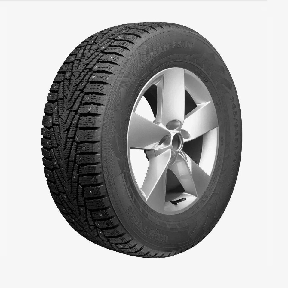 Ikon Tyres Ikon (Nokian Tyres) Nordman 7 235/55/18 104T SUV XL ш. Шины зимние 235/55 R18 104T Шипованные #1