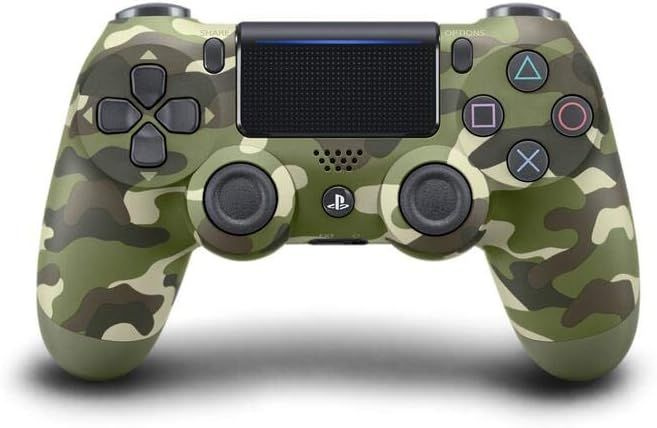 PlayStation Геймпад Беспроводной Джойстик Dualshock 4 Controller Wireless V2, Bluetooth, черный, зеленый #1