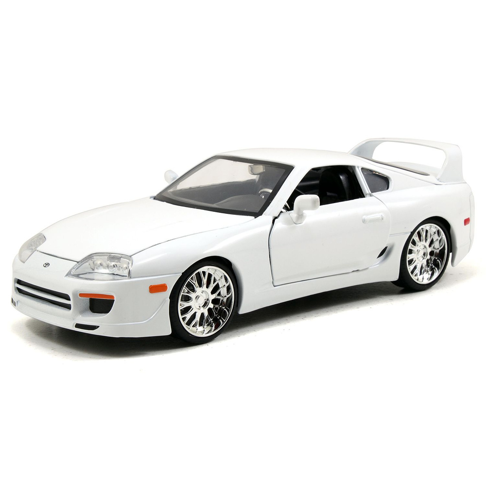 Модель Машинки Форсаж 1:24 1995 Toyota Supra-White 0801310973752 #1