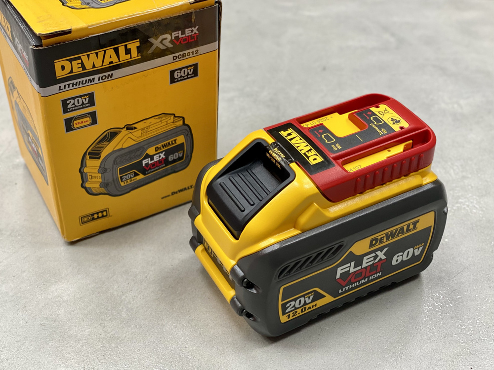 Аккумулятор DeWALT flexvolt DCB612 ОРИГИНАЛ #1