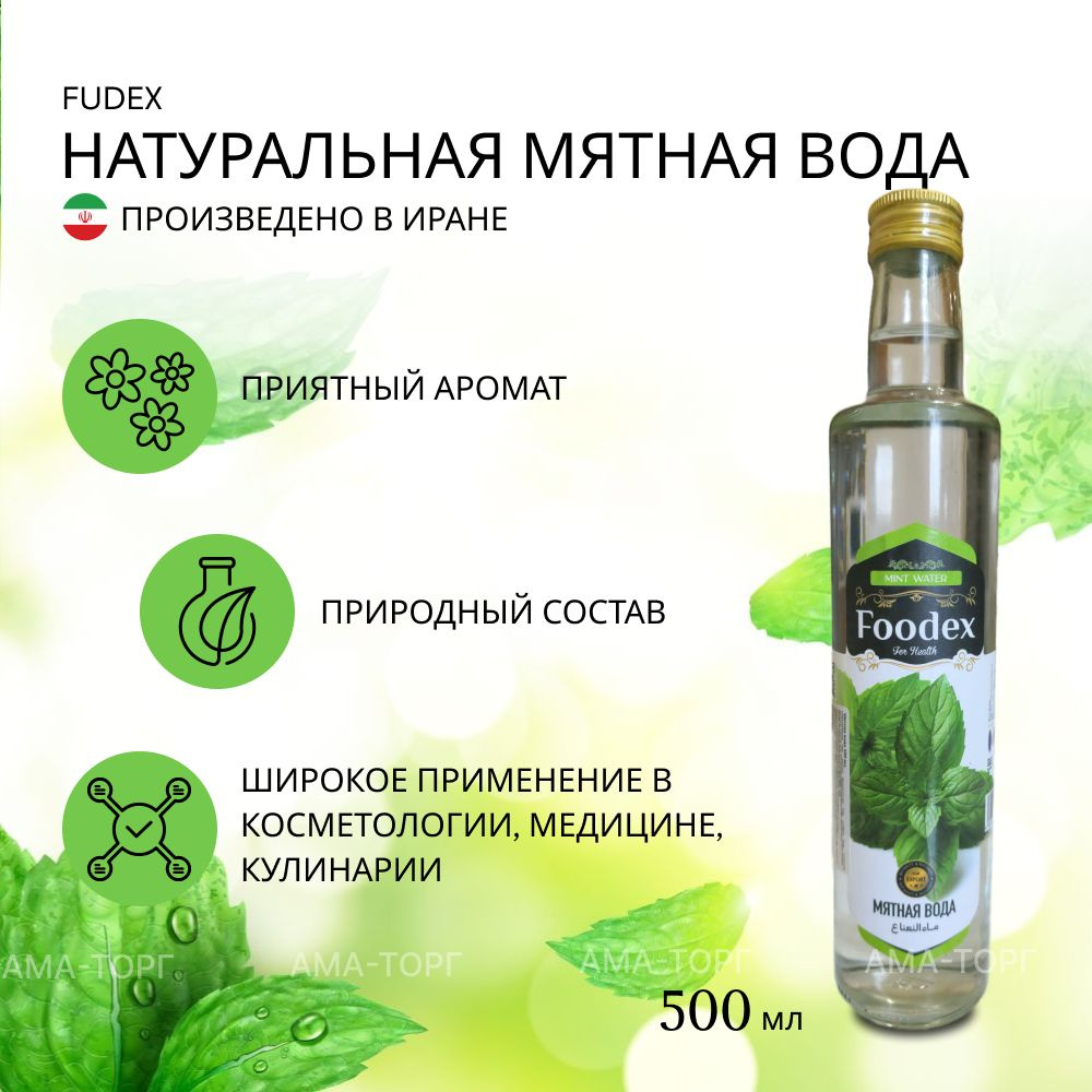 Foodex Вода Питьевая Негазированная 500мл. 1шт #1